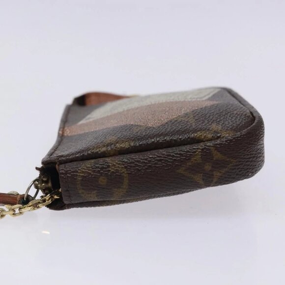 LOUIS VUITTON Monogram Label Collection Trousse Cre Pouch M63800 LV Auth 131828 - Picture 8 of 16